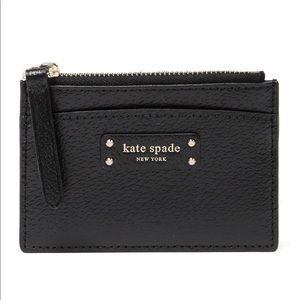 Kate spade zipper card holder